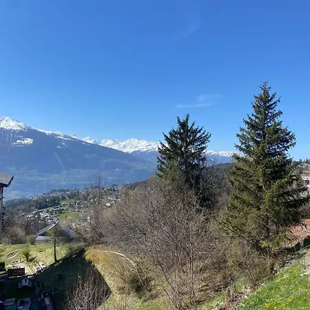 Apartment Magnifique Avec Vue Sur Les Sommets Enneiges