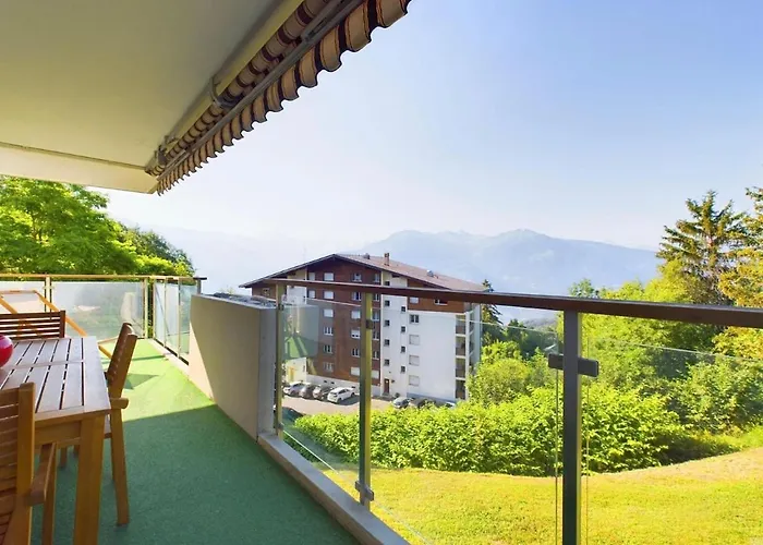 公寓 Magnifique Avec Vue Sur Les Sommets Enneiges 克莱恩 蒙塔纳