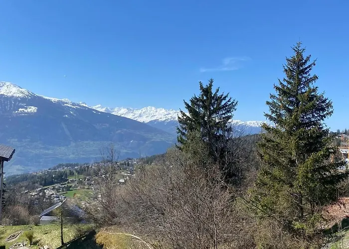 公寓 Magnifique Avec Vue Sur Les Sommets Enneiges