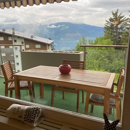 Апартаменты Magnifique Avec Vue Sur Les Sommets Enneiges