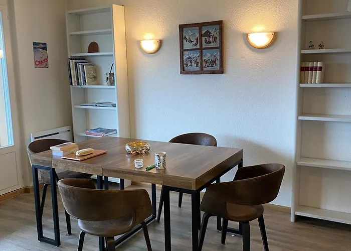 Magnifique Avec Vue Sur Les Sommets Enneiges * Кран-Монтана